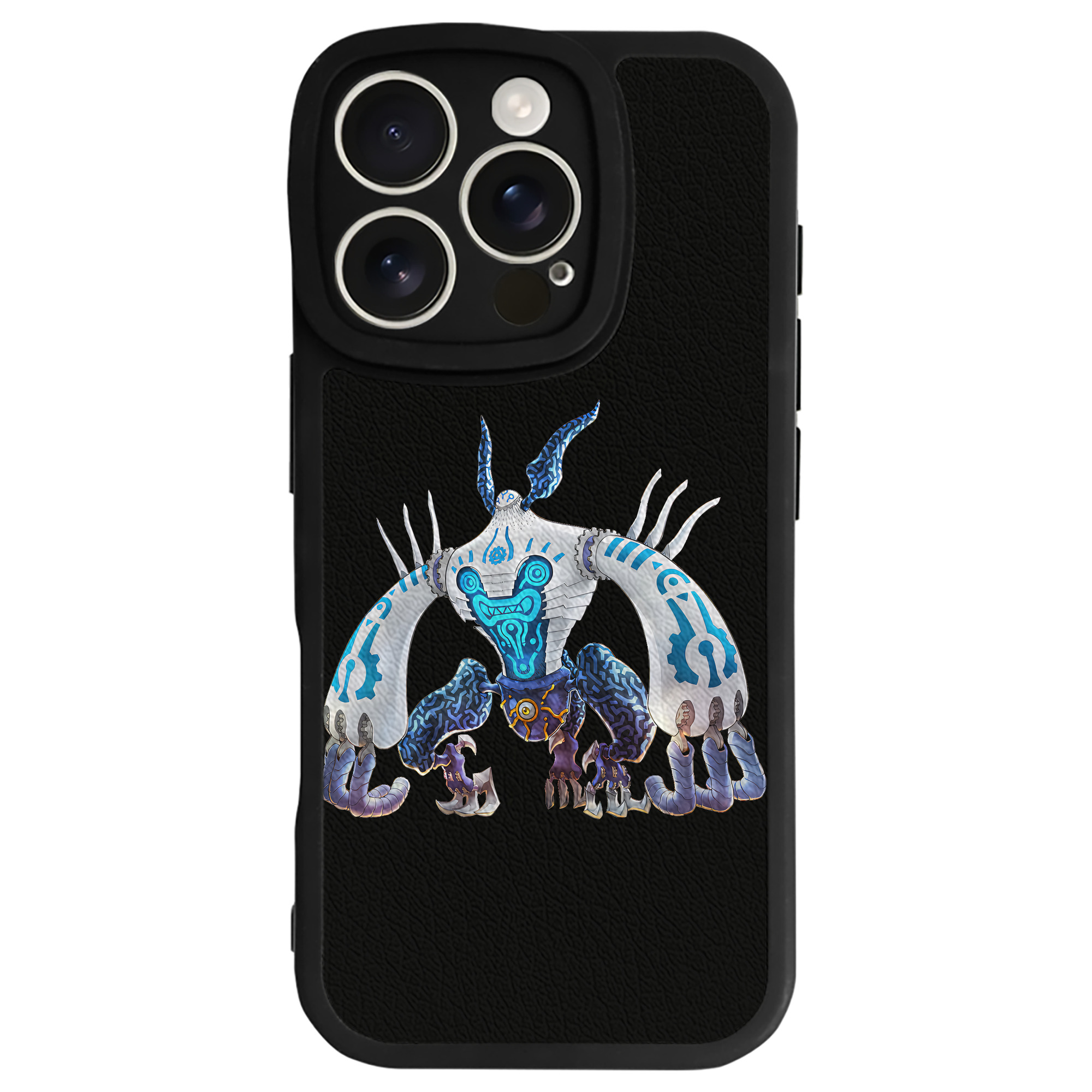 （画像用） 遊☆戯☆王 Yu-Gi-Oh! 【iPhone 16シリーズ対応】シリコンスマホケース（レザー調） 材質：シリコン